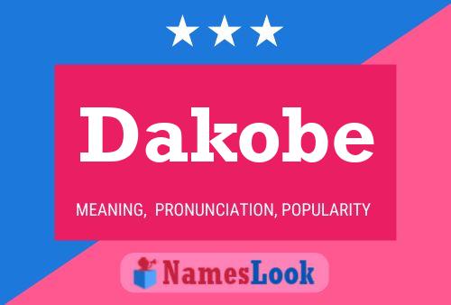 ملصق اسم Dakobe