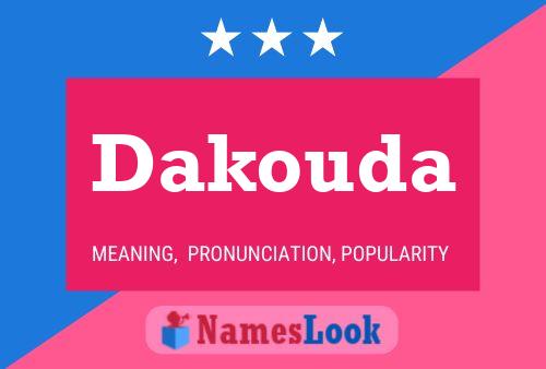 ملصق اسم Dakouda