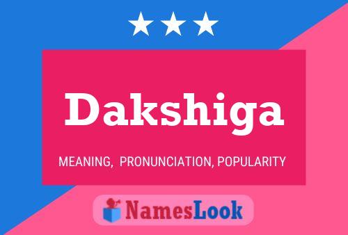 ملصق اسم Dakshiga