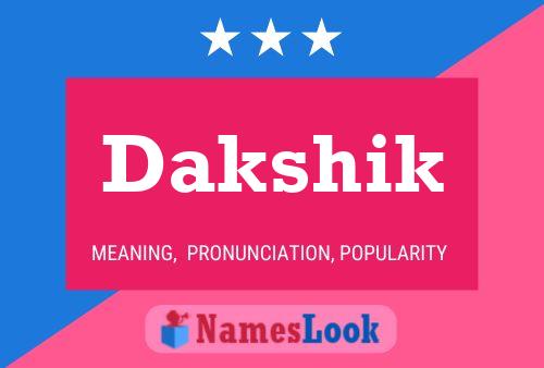 ملصق اسم Dakshik