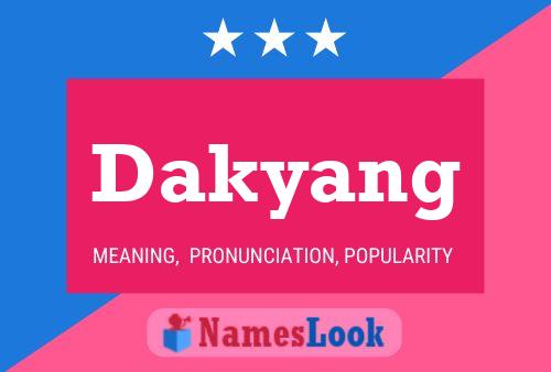 ملصق اسم Dakyang