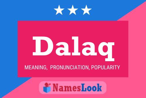 ملصق اسم Dalaq