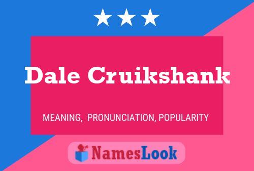 ملصق اسم Dale Cruikshank