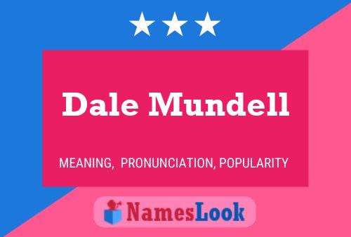 ملصق اسم Dale Mundell