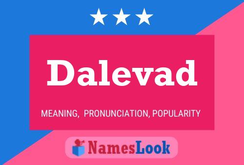 ملصق اسم Dalevad