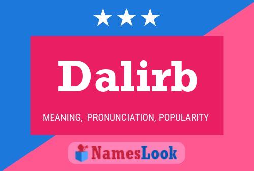 ملصق اسم Dalirb