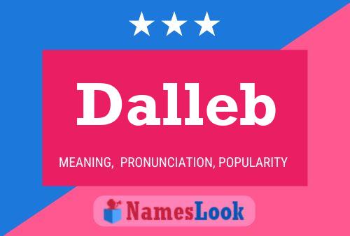 ملصق اسم Dalleb