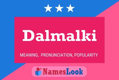 ملصق اسم Dalmalki