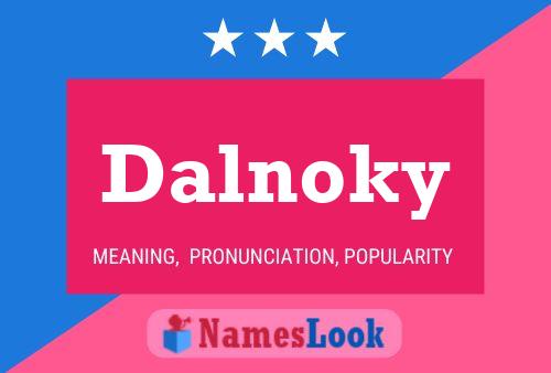 ملصق اسم Dalnoky