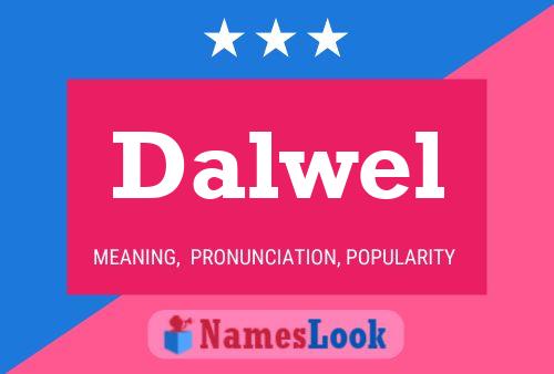 ملصق اسم Dalwel