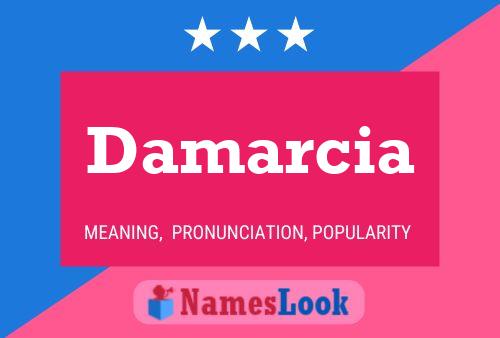 ملصق اسم Damarcia