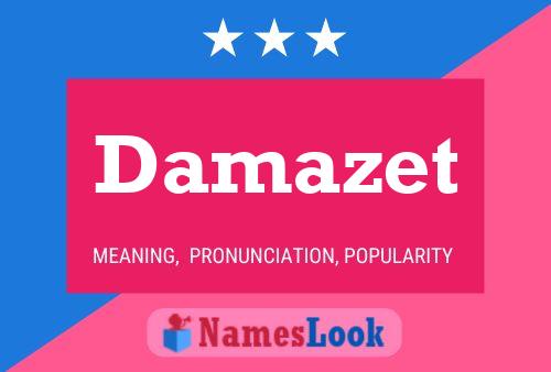 ملصق اسم Damazet