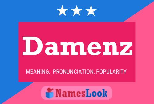 ملصق اسم Damenz