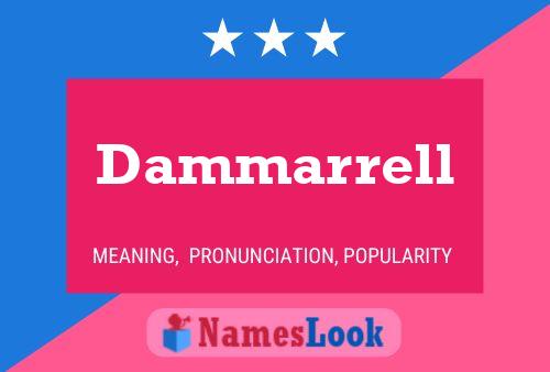 ملصق اسم Dammarrell