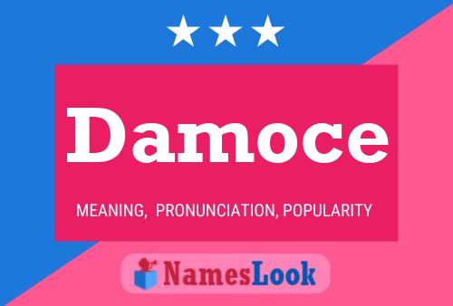 ملصق اسم Damoce