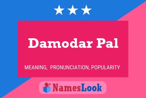 ملصق اسم Damodar Pal