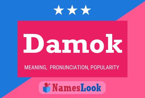 ملصق اسم Damok