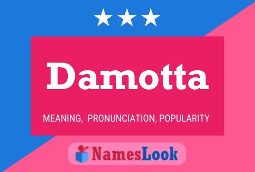 ملصق اسم Damotta