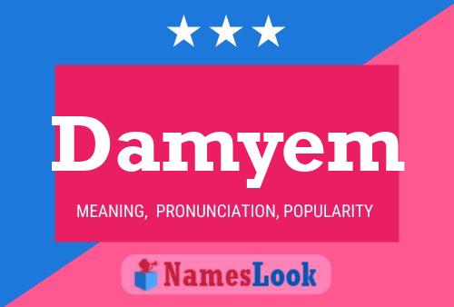 ملصق اسم Damyem