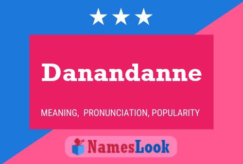 ملصق اسم Danandanne