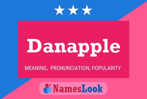 ملصق اسم Danapple