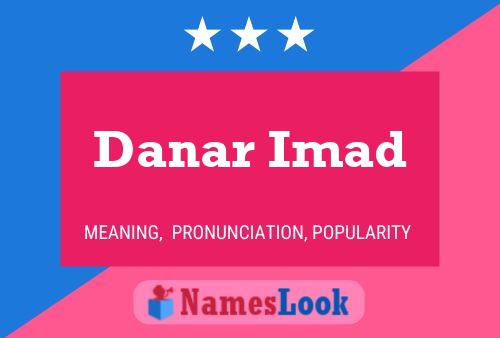 ملصق اسم Danar Imad