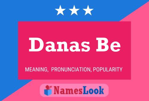 ملصق اسم Danas Be