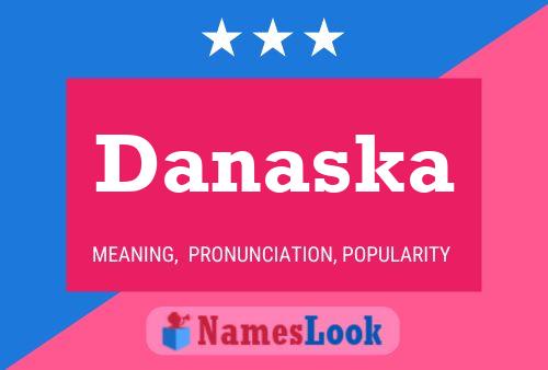 ملصق اسم Danaska