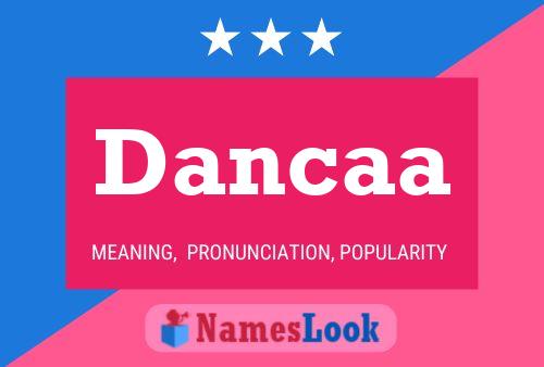 ملصق اسم Dancaa