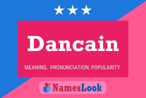 ملصق اسم Dancain