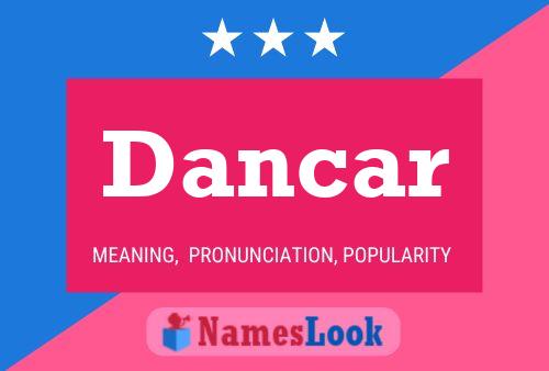 ملصق اسم Dancar