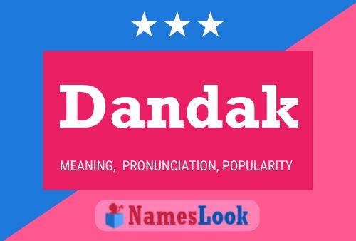 ملصق اسم Dandak