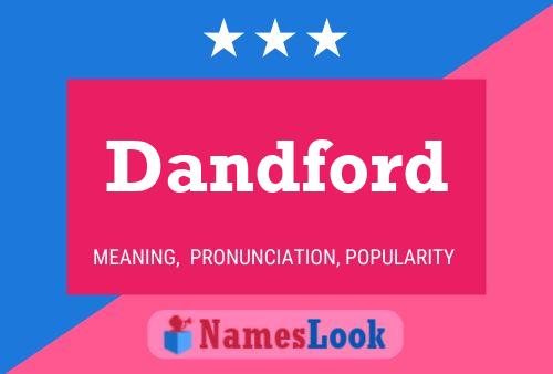 ملصق اسم Dandford