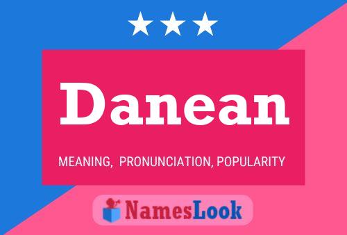 ملصق اسم Danean