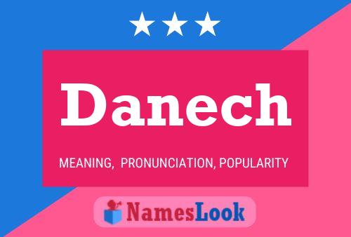 ملصق اسم Danech