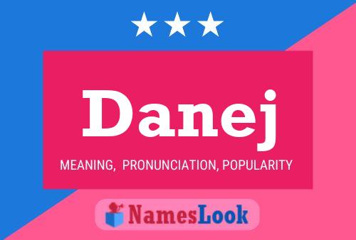 ملصق اسم Danej