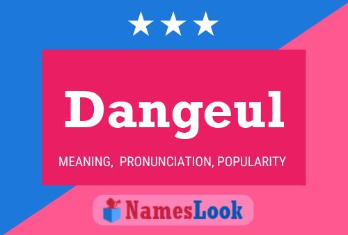 ملصق اسم Dangeul