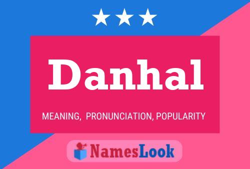 ملصق اسم Danhal