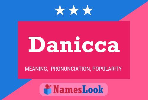 ملصق اسم Danicca