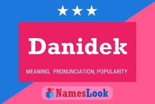 ملصق اسم Danidek