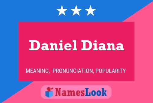 ملصق اسم Daniel Diana