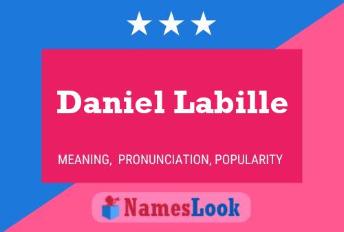 ملصق اسم Daniel Labille