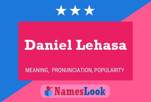 ملصق اسم Daniel Lehasa