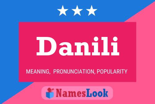 ملصق اسم Danili