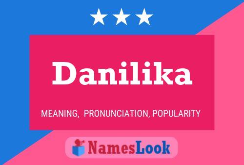 ملصق اسم Danilika