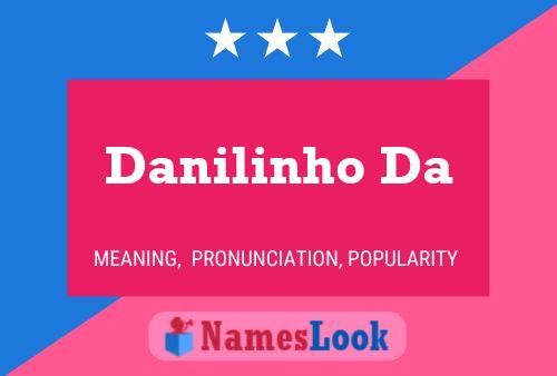 ملصق اسم Danilinho Da