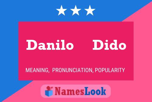 ملصق اسم Danilo     Dido