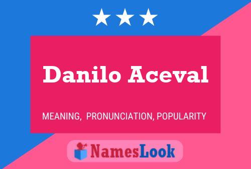 ملصق اسم Danilo Aceval