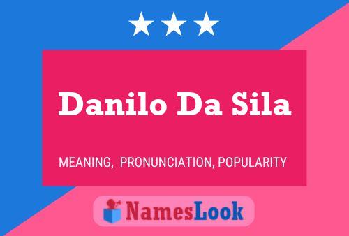 ملصق اسم Danilo Da Sila