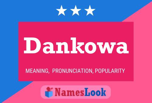 ملصق اسم Dankowa